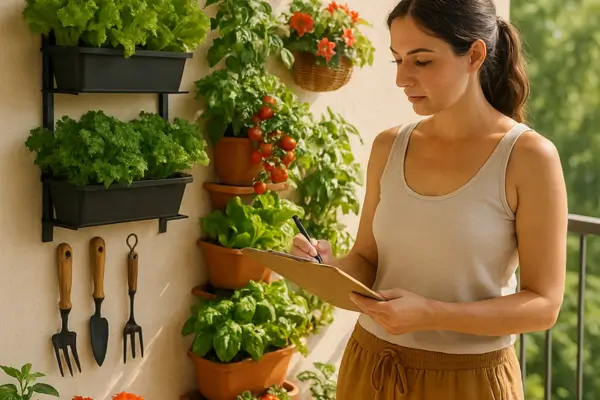 Horta Vertical Sem Erros: Checklist Essencial para um Jardim Perfeito