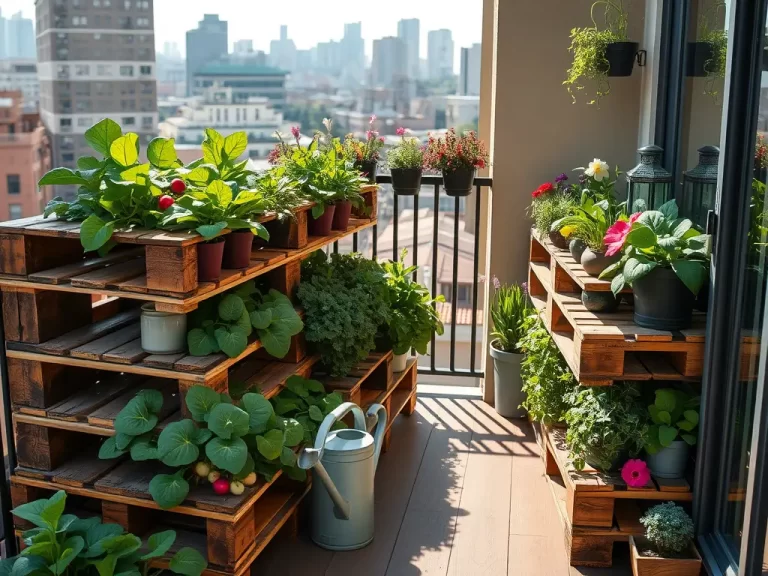 Horta Vertical de Paletes: Aprenda a Criar um Jardim Sustentável e Lindo
